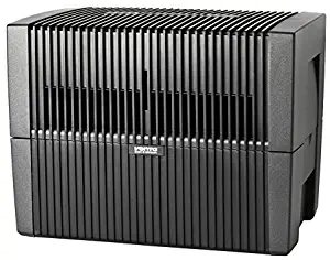 VENTA LW45 Airwasher 2-in-1 Humidifier and Air Purifier, 800 Square Feet, Black