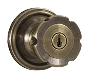 Weslock 00640EAEASL23 Eleganti Knob, Antique Brass