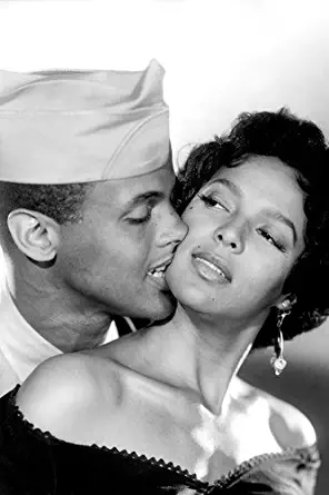 Dorothy Dandridge and Harry Belafonte in Carmen Jones romantic pose 24x36 Poster