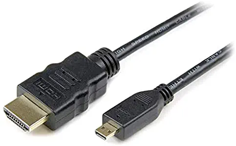 CanaKit Raspberry Pi 4 Micro HDMI Cable - 6 Feet (Pack of 2)