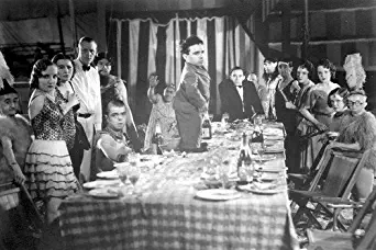 Freaks Cast Around Dinner Table 24x36 Movie Poster 1932 Tod Browning classic