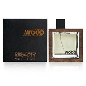 Dsquared2 He Wood Rocky Mountain Eau de Toilette Spray for Men, 3.4 Ounce