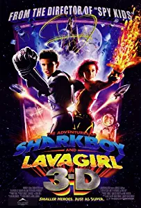 The Adventures of Shark Boy & Lava Girl in 3-D Framed Poster Movie 27 x 40 Inches - 69cm x 102cm David Arquette Cayden Boyd Kristin Davis Taylor Lautner