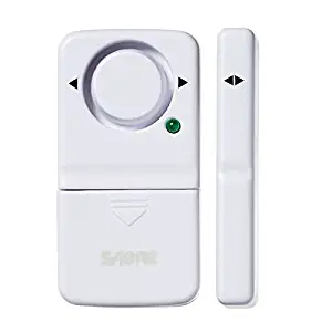 SABRE Wireless Home Security Door Window Burglar Alarm with LOUD 120 dB Siren - DIY EASY to Install