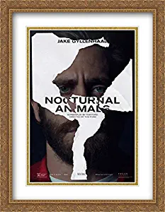 Nocturnal Animals 28x36 Double Matted Large Large Gold Ornate Framed Movie Poster Art Print