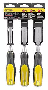 Stanley 16-970 FatMax Short Blade Chisel Set, 3-Piece