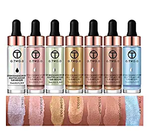 6 PC Full Pro Cover Enhancer Metallic Highlighter Drops-bring a highlighting, strobing, or bronzing effect (6 PC full Set)