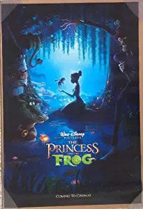 PRINCESS AND THE FROG MOVIE POSTER 2 Sided ORIGINAL Version B 27x40