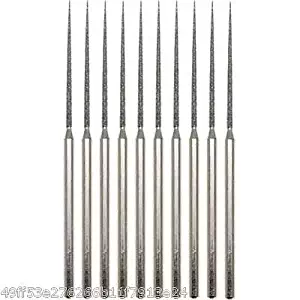 Best Choose NEW 10pc Diamond Bead Reamer Bit Set Fine Tip for Dremel Rotary Lapidary Jewelry