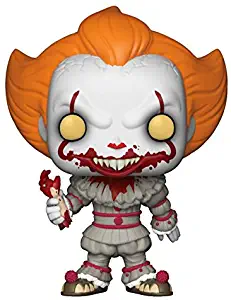 Funko Pop! Horror: IT - Pennywise with Severed Arm, Amazon Exclusive Collectible Figure, Multicolor