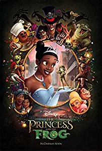 PRINCESS AND THE FROG MOVIE POSTER 2 Sided ORIGINAL INTL 27x40