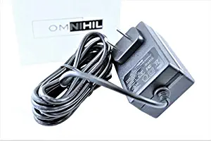 OMNIHIL 8 Feet AC/DC Power Adapter 24V 1A (1000mA) 5.5x2.5millimeters / 5.5x2.1millimeters Regulated/UL Listed/FCC Certified (Compatible with Many Models)