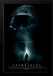 Prometheus 28x36 Large Black Wood Framed Movie Poster Art Print