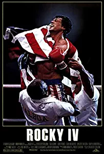 Rocky 4 Movie POSTER 27 x 40, Sylvester Stallone, Talia Shire, A, MADE IN THE U.S.A.