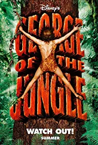 GEORGE OF THE JUNGLE MOVIE POSTER 2 Sided ORIGINAL Advance 27x40 BRENDAN FRASER