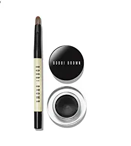 Bobbi Brown Long-Wear Gel Eyeliner Black Ink & Mini Eyeliner Brush