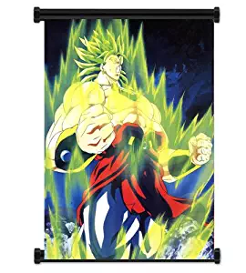 Dragon Ball Z Anime Broly Fabric Wall Scroll Poster (16x21) Inches. [WP]DragonBallZ-46