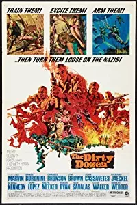 Dirty Dozen The Movie Poster #01 11x17 Master Print