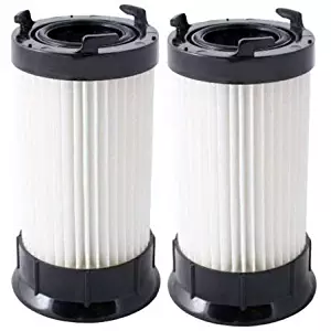 Casa Vacuums 2 Eureka DCF-4 DCF-18 Washable & Reusable Long-Life Vacuum Filter; Replaces Eureka GE DCF1 DCF4 DCF18 Part # 62132 63073 61770 3690 18505 28608-1 28608B-1