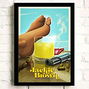 Quentin Tarantino Movie Jackie Brown/The Hateful Eight/Death Proof/Planet Terror Poster Prints Wall Art Decor Unframed,Multiple Patterns Available,16x12 24x16 32x22 Inches