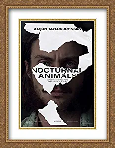 Nocturnal Animals 28x36 Double Matted Large Large Gold Ornate Framed Movie Poster Art Print