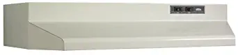 Broan-NuTone 403002 30" Biscuit ducted range hood, Inch, Bisque