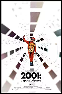 2001: A Space Odyssey - (24" X 36") Movie Poster - Guaranteed Certified Poster Office Prints with Holographic Numbering for Authenticity.