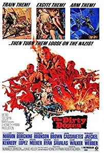 Designomite! 69016 The Dirty Dozen Movie Lee Marvin Decor Wall 24x18 Poster Print