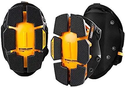 ToughBuilt GelFit Stabilizer Professional Knee Pads - Comfortable Gel Cushion & Heavy Duty Foam Padding, Strong Adjustable Straps, Premium Quality Built to Last (TB-KP-G205) (SnapShell compatible)