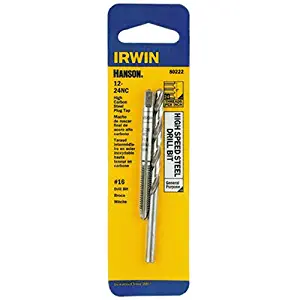 IRWIN HANSON 12 - 24 NC Tap and No. 16 Drill Bit Set, 80222