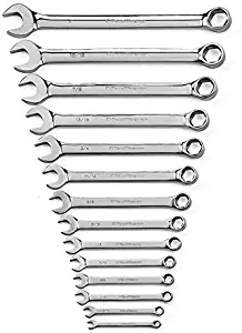 GEARWRENCH 14 Pc. 6 Pt. Combination Wrench Set, SAE - 81924