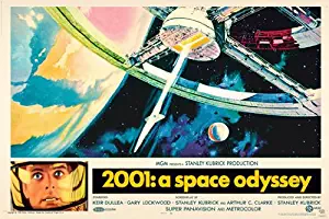 2001: A Space Odyssey Movie Poster - Stanley Kubrick 24"x36" Art Print Poster