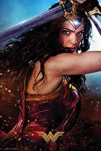 Wonder Woman - Movie Poster / Print (Defend / Sword) (Size: 24" x 36") (By POSTER STOP ONLINE)