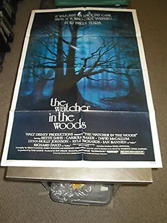 WATCHER IN THE WOODS/ U.S. ONE SHEET TEASER MOVIE POSTER (BETTE DAVIS)