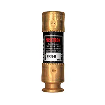 Bussmann FRN-R-25 25 Amp Fusetron Dual Element Time-Delay Current Limiting Fuse Class RK5, 250V UL Listed