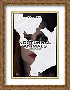 Nocturnal Animals 28x36 Double Matted Large Large Gold Ornate Framed Movie Poster Art Print