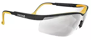 3 X Dewalt Dpg55-11c Clear Anti-fog Protective Safety Glasses with Dual-injected Rubber Frame and Temples