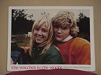 MOVIE POSTER: THE WATCHER IN THE WOODS LOBBY CARD-TEENAGERS-DIRTBIKE VG