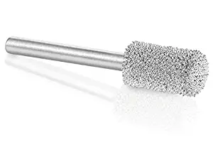 Kutzall Original Cylinder Rotary Burr, 1/8" Shaft, Coarse - Woodworking Attachment for Dremel, Foredom, DeWalt, Milwaukee. Abrasive Tungsten Carbide, 1/4" (6.3mm) Dia. X 1/2" (12.7mm) Length, C-14-E