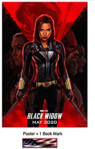 (Ships from The USA) Black Widow 2020 - Movie Poster 24x36 Inch (Glossy Photo Paper) Wall Art Portrait Print