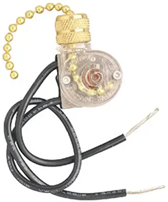 Westinghouse Lighting 7702300 Fan-Light Switch & Pull Chain