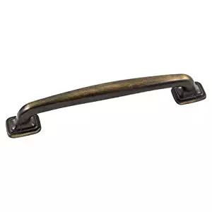 Sumner Street Home Hardware RL020128 Grayson 5" Pull - Vintage Brass