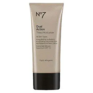 No7 Dual Action Tinted Moisturiser SPF 15 Medium - 1.69oz Medium