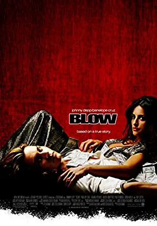 BLOW Johnny Depp Franka Potente Rolled Original Single Sided 27x40 Movie Poster 2001