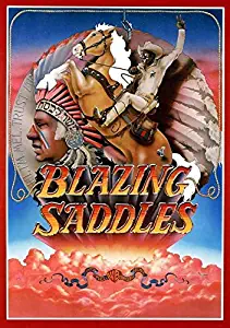 MariposaPrints 67379 Blazing Saddles Movie Gene Wilder, Mel Brooks Decor Wall 36x24 Poster Print