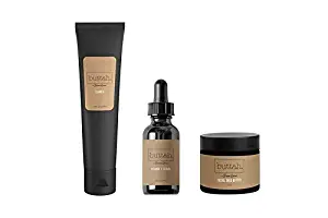 Complete Skin Kit Buttah Skin by Dorion Renaud | Facial Shea Butter 2oz | Vitamin C Serum 1 FL oz e 30mL | Facial Cleanser 3.4 FL oz e 100mL | Natural Formula | For Men and Women