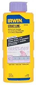 IRWIN Tools STRAIT-LINE Dust-Off Marking Chalk, 6-ounce (4935426)