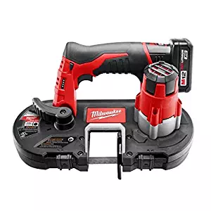 New Milwaukee 2429-21xc M12 12 Volt Deep Cut Cordless Portable Band Saw Kit