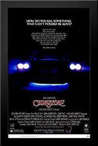 Christine 26x40 Large Black Wood Framed Print Movie Poster Art