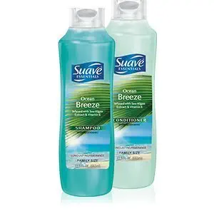 Suave Essentials Shampoo & Conditioner Set, Ocean Breeze, 30 Ounce Each